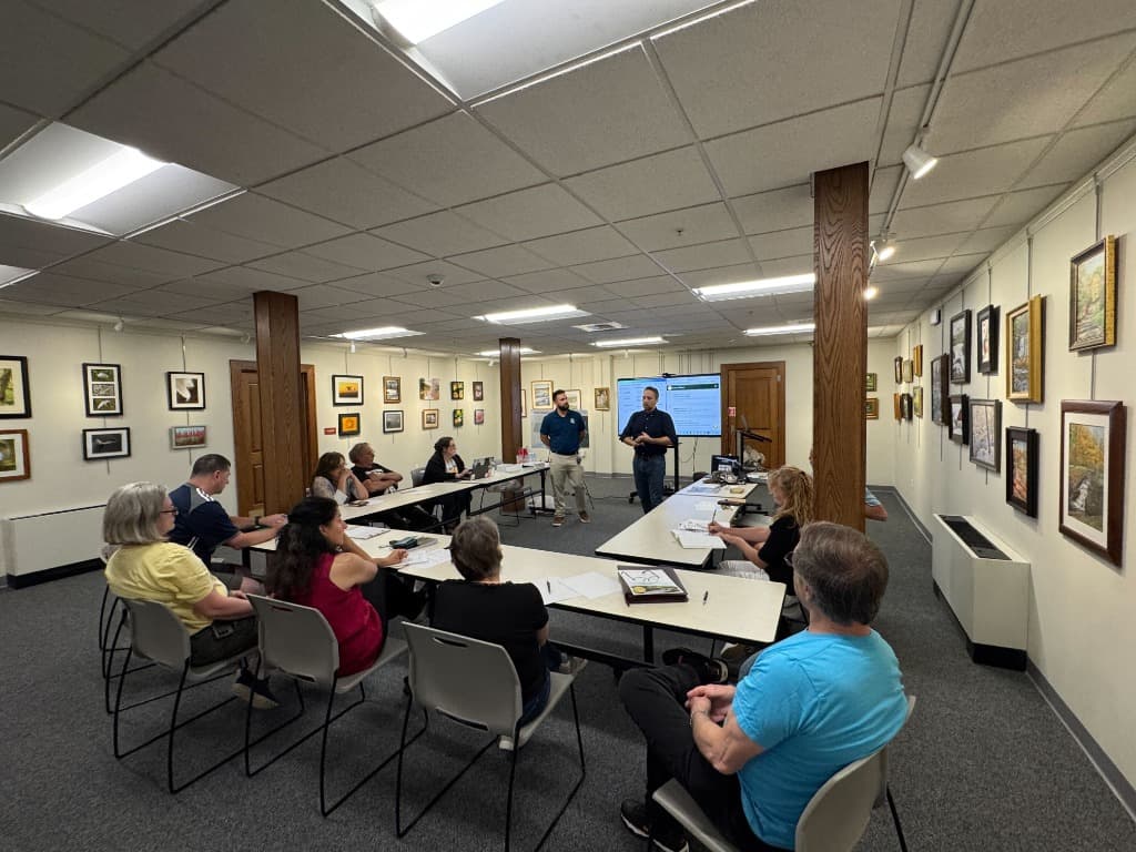 Inaugural CAC Meeting in Progress
